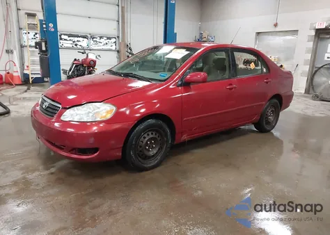 2006 Toyota Corolla Le z USA, uszkodzony, nr VIN JTDBR32E760058446
